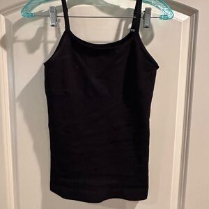 Shapermint Black Fitted Sleeveless Camisole